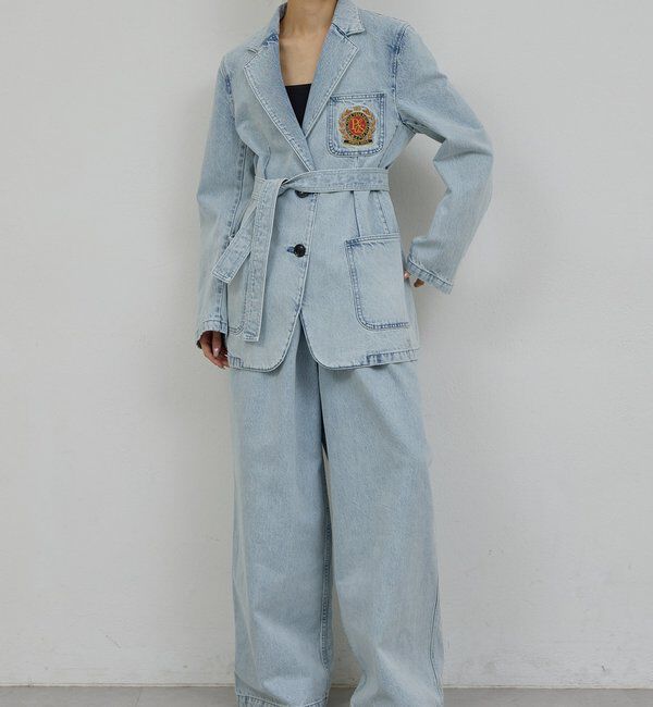  「【PEAS】【セットアップ対応】デニムグルカパンツ」|デニム|