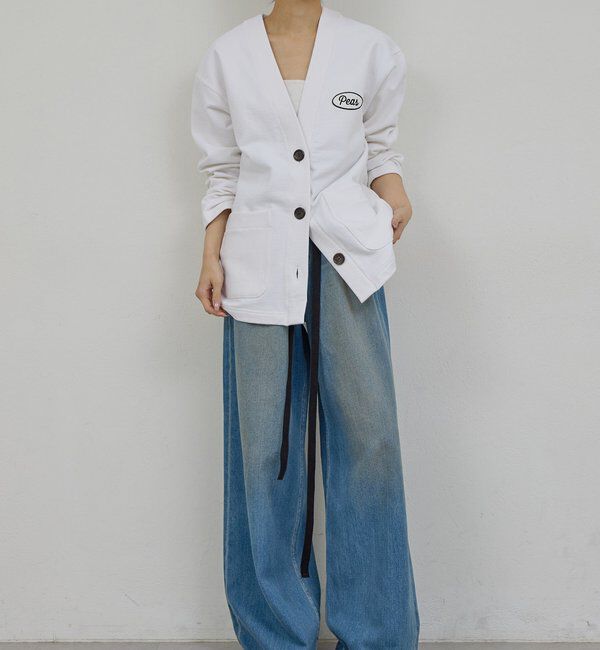  「【PEAS】スウェットカーディガン」|Tシャツ・カットソー|