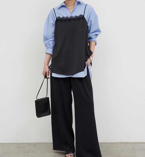  「【即戦力パンツ】【3サイズ展開】ワイドイージーパンツ」|チノ|