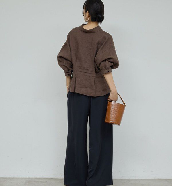  「【即戦力パンツ】【3サイズ展開】ワイドイージーパンツ」|チノ|