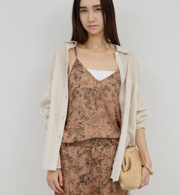  「【2WAY】カシュクールローンシャツ」|シャツ・ブラウス|