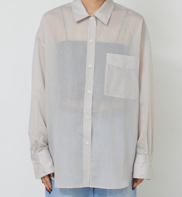  「【2WAY】カシュクールローンシャツ」|シャツ・ブラウス|