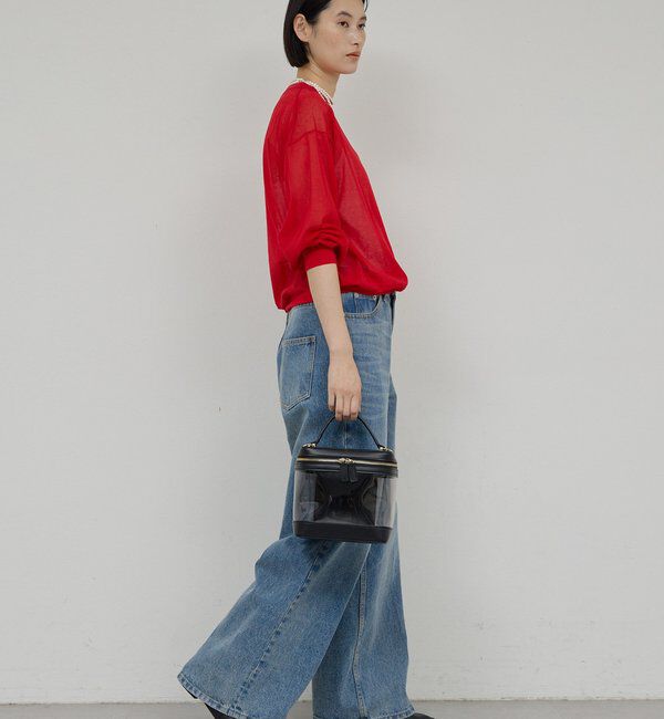  「コットンシアーニット」|ニット・セーター|