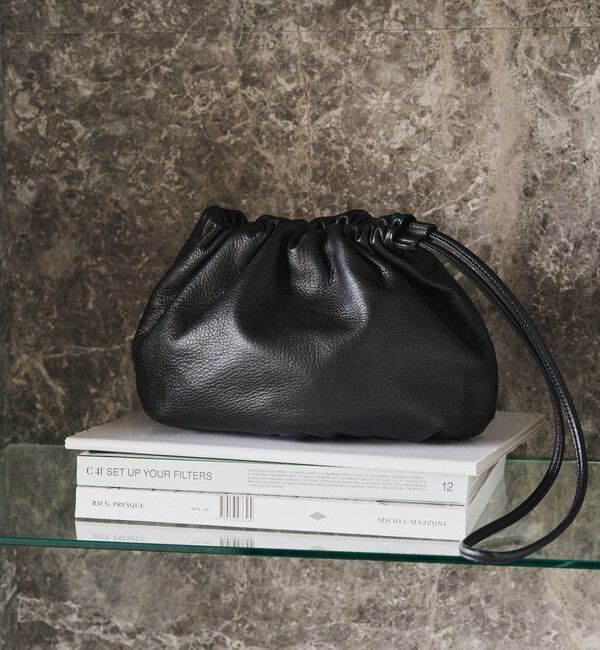  「レザー巾着4WAYショルダーバッグ」|ショルダー・メッセンジャー|