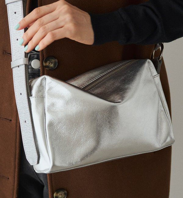  「レザースクエアショルダーバッグ」|ショルダー・メッセンジャー|