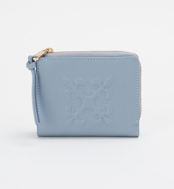  「エンボスモノグラムハーフウォレット」|財布|