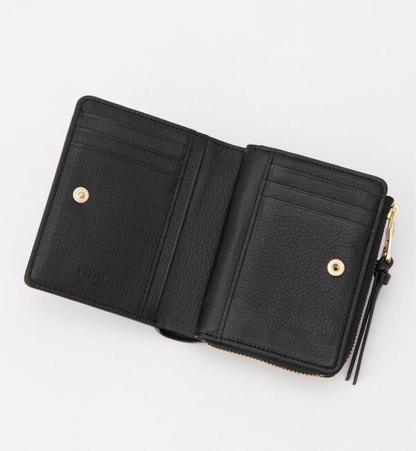  「エンボスモノグラムハーフウォレット」|財布|