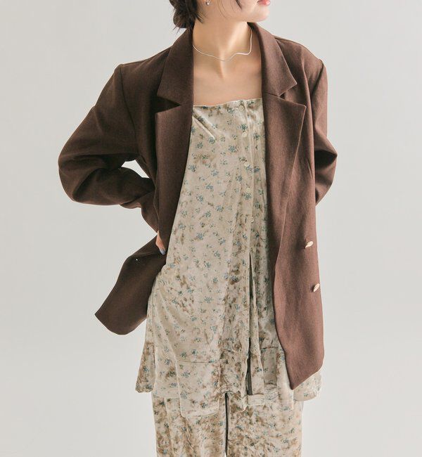  「フラワーベロア セットアップ」|チノ|