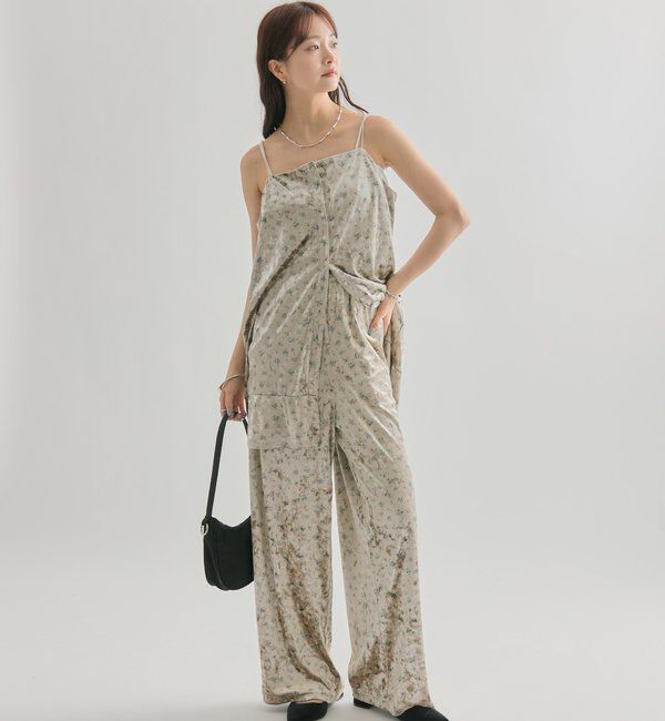  「フラワーベロア セットアップ」|チノ|