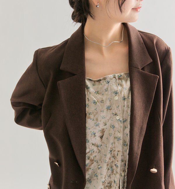  「フラワーベロア セットアップ」|チノ|