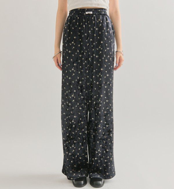  「フラワーベロア セットアップ」|チノ|