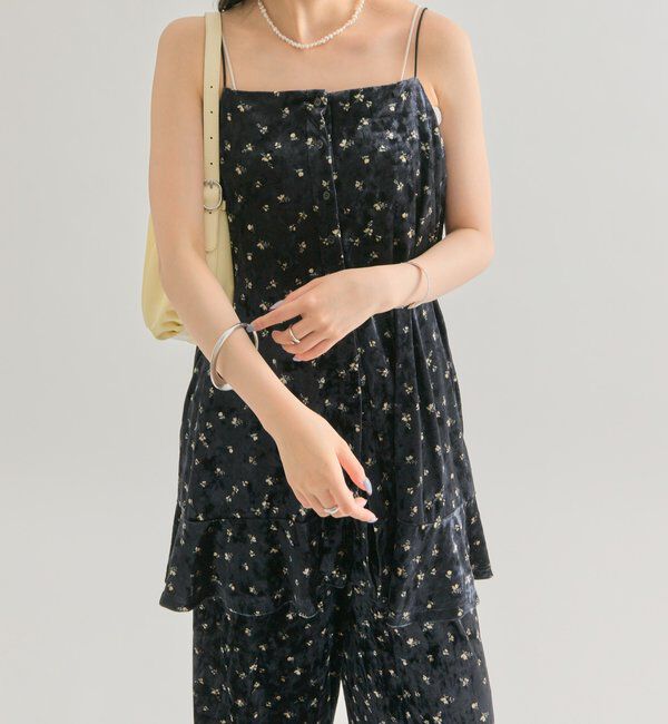  「フラワーベロア セットアップ」|チノ|