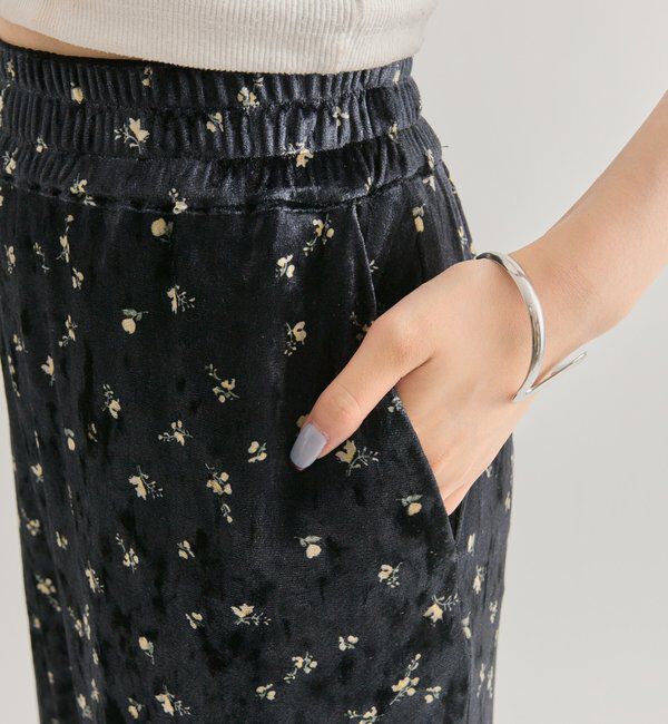  「フラワーベロア セットアップ」|チノ|