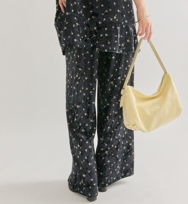  「フラワーベロア セットアップ」|チノ|