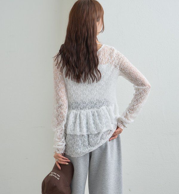  「26SSドットティアードプルオーバー」|Tシャツ・カットソー|