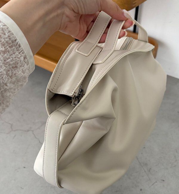  「2WAYドレープボストンバッグ」|トートバッグ|