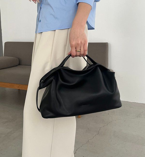  「2WAYドレープボストンバッグ」|トートバッグ|