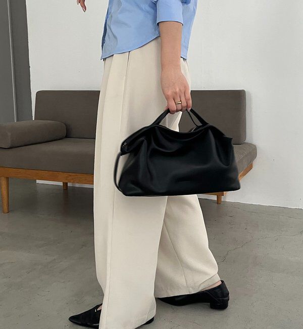  「2WAYドレープボストンバッグ」|トートバッグ|