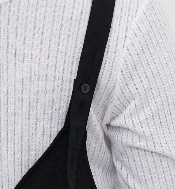  「《累計1.5万枚突破！》《全骨格細見え》カットジョーゼットキャミサロペット」|オールインワン|