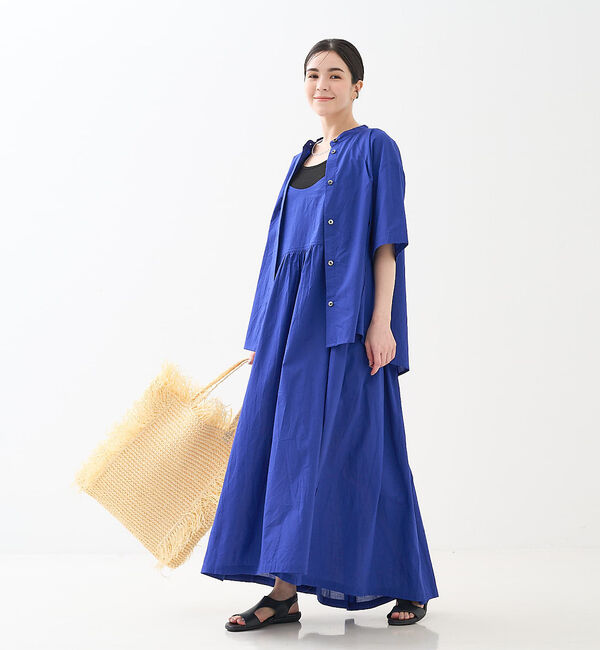 collex「【Swaraj /スワラージ】手編み ラフィア フリンジ トートバッグ」|トートバッグ|