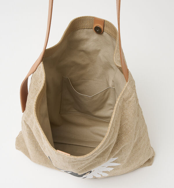 collex「ボタニカルプリントリネントートバッグ」|ショルダー・メッセンジャー|