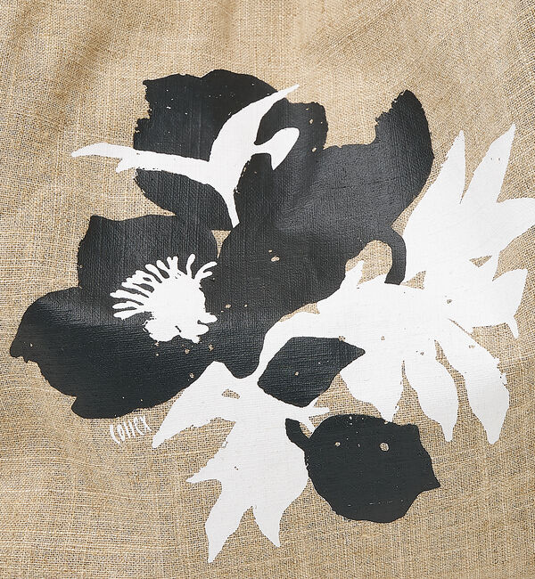 collex「ボタニカルプリントリネントートバッグ」|ショルダー・メッセンジャー|