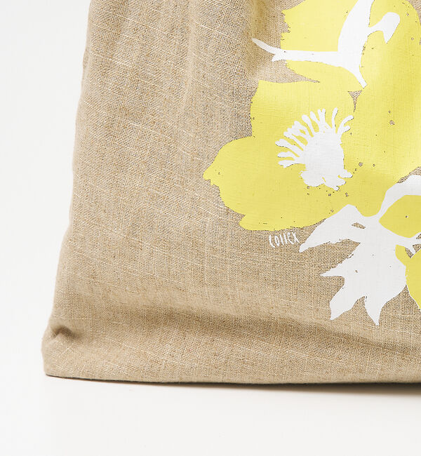 collex「ボタニカルプリントリネントートバッグ」|ショルダー・メッセンジャー|