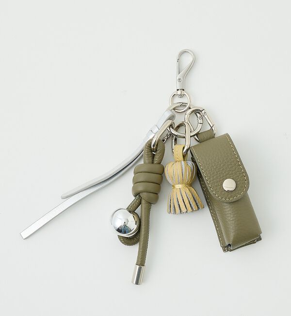 collex「【別注】リップケース付レザーチャーム」|チャーム・キーホルダー|