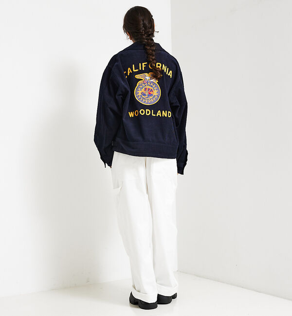 ABAHOUSE「FFA コーデュロイジャケット / ユニセックス」|ブルゾン・スタジャン|