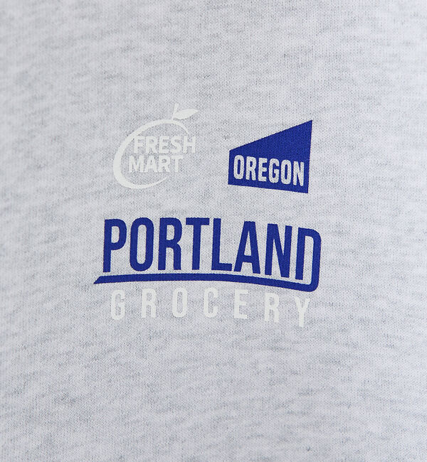 ABAHOUSE「【PORTLAND-GROCERY】ロゴプリント クルーネックスウェット / L」|スウェット・ジャージ|