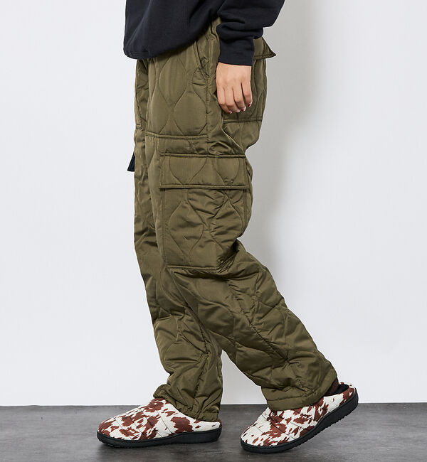 ABAHOUSE「【TAION / タイオン】MILITARY CARGO DOWN PANTS/」|その他|