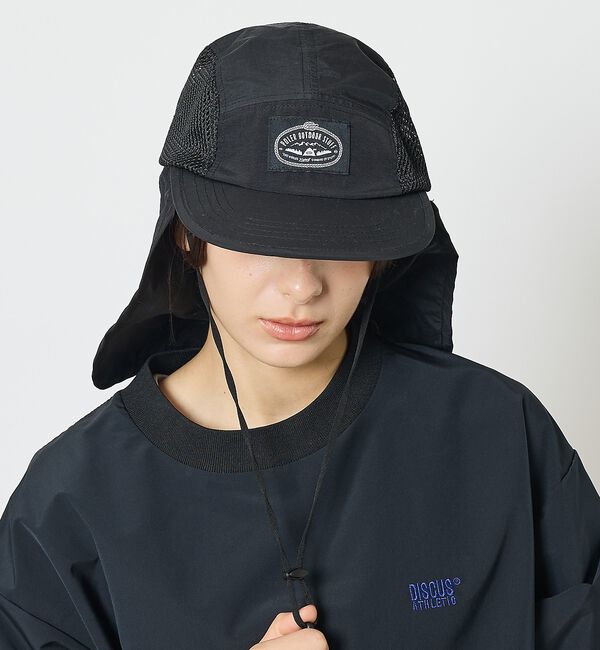 ABAHOUSE「【POLER / ポーラー】2WAY サンガード付き 日よけ キャップ / ユニ」|その他|