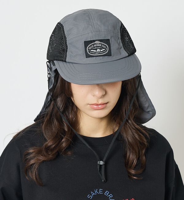ABAHOUSE「【POLER / ポーラー】2WAY サンガード付き 日よけ キャップ / ユニ」|その他|
