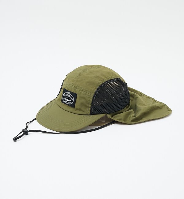 ABAHOUSE「【POLER / ポーラー】2WAY サンガード付き 日よけ キャップ / ユニ」|その他|