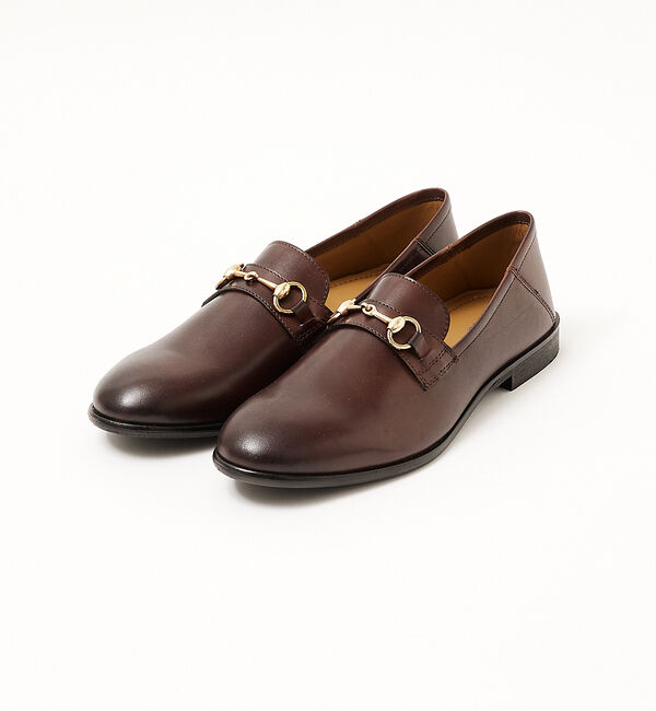 alfredoBANNISTER「【WEB別注】ビットローファー」|ローファー|ダークブラウン