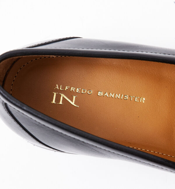 alfredoBANNISTER「【WEB別注】セミスクエア ドレス ローファー」|ローファー|