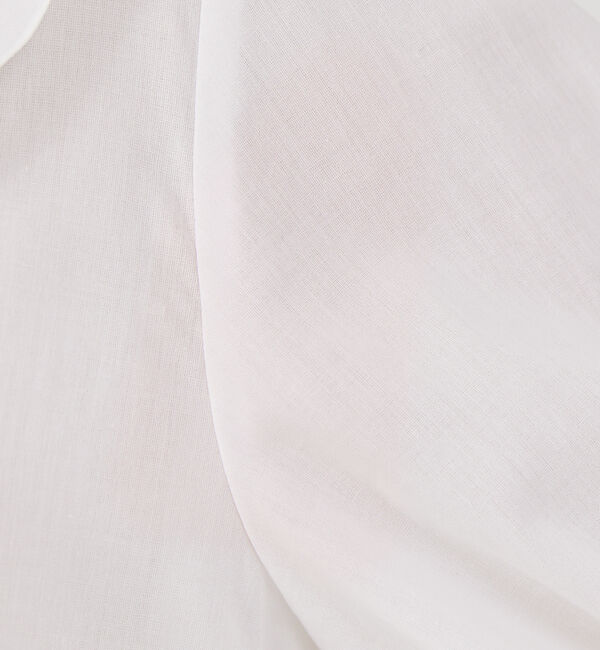 qualite「フリルカラーブラウス」|シャツ・ブラウス|