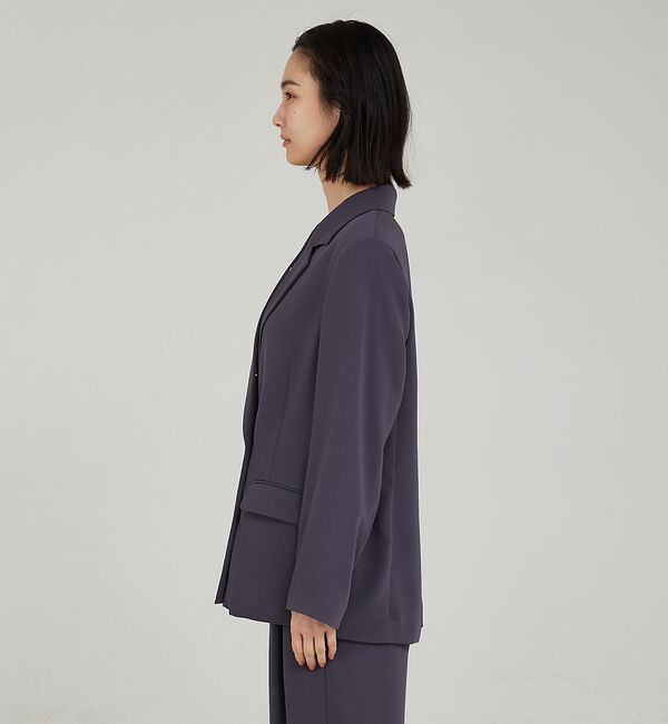 qualite「【セットアップ対応】マットサテンダブルジャケット」|その他|