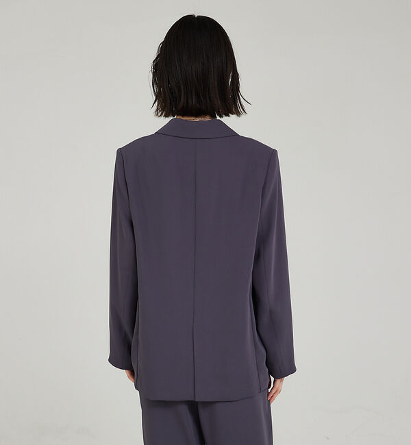 qualite「【セットアップ対応】マットサテンダブルジャケット」|その他|