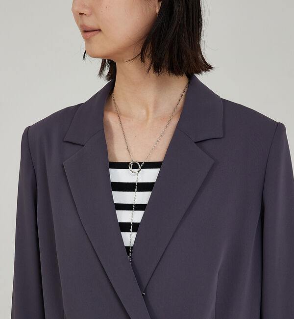 qualite「【セットアップ対応】マットサテンダブルジャケット」|その他|