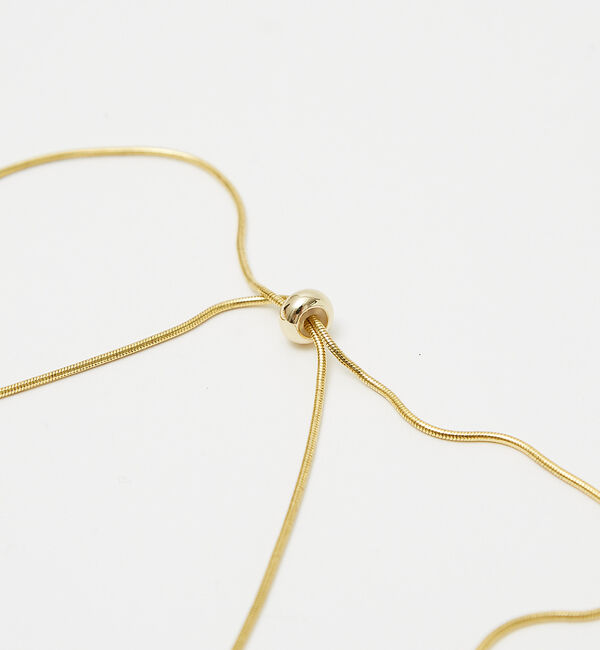 qualite「【ADER.bijoux】ポットアジャスターネックレス」|ネックレス|