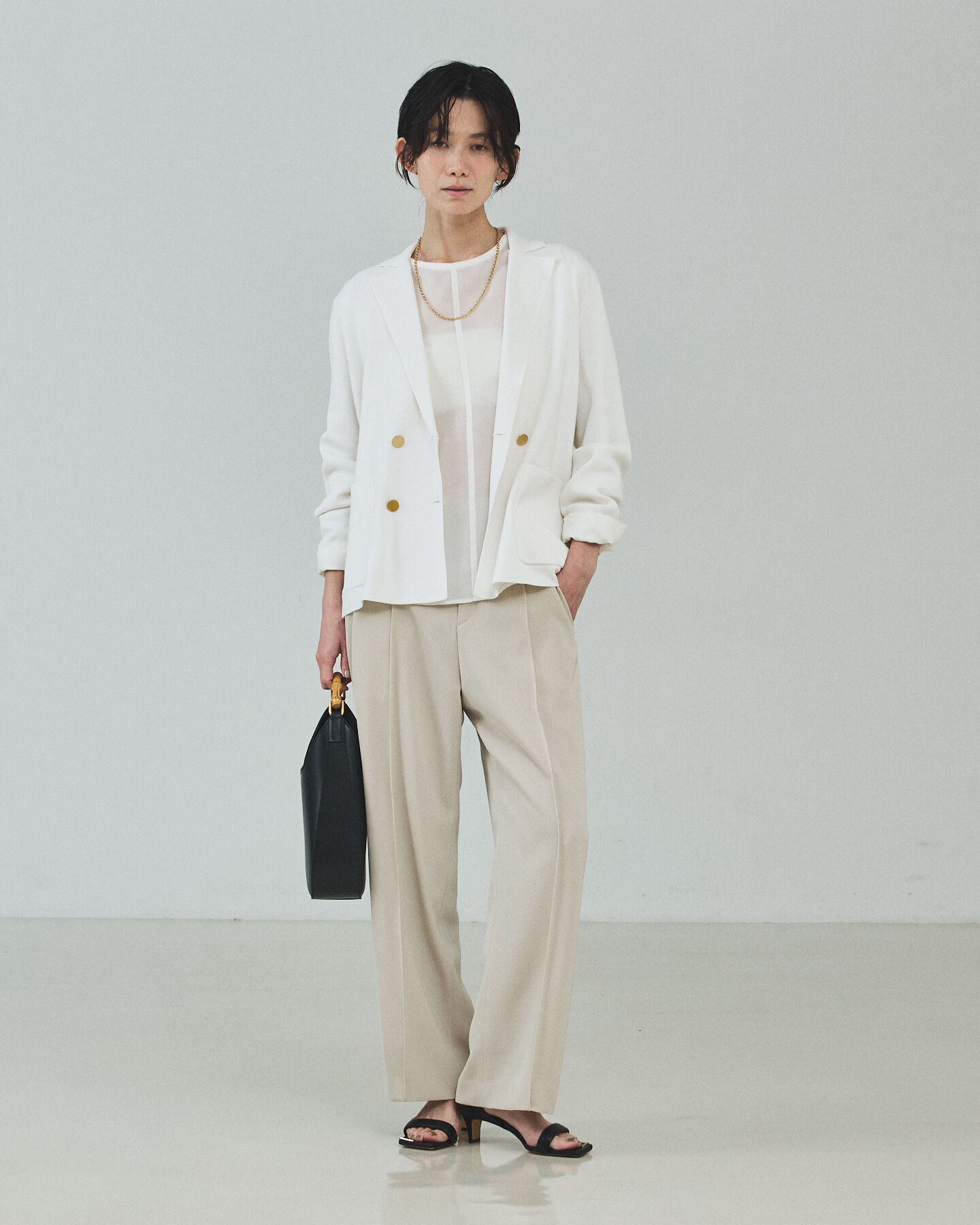 qualite「ニットテーラードジャケット」|その他|