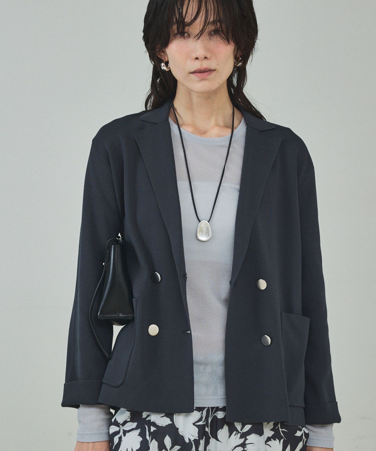 qualite「ニットテーラードジャケット」|その他|