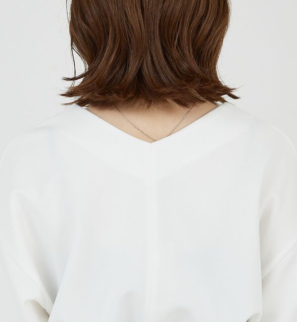 abahouse mavie「【大人のいちまんワンピ】カットコンビドロストワンピース」|ワンピース|