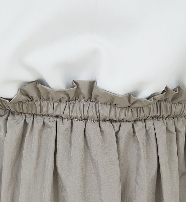 abahouse mavie「【大人のいちまんワンピ】カットコンビドロストワンピース」|ワンピース|