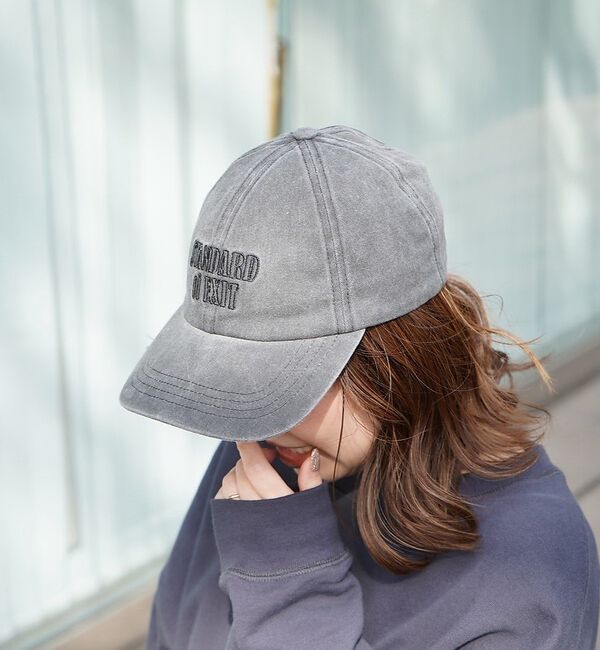 abahouse mavie「【CTFK/コントロールフリーク】ピグメントロゴキャップ」|その他|ブラック