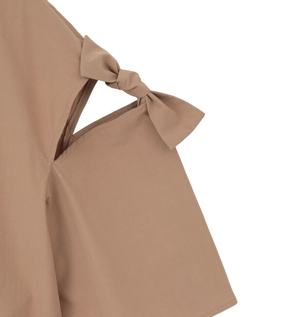 TIARA「リボントリミングブラウス」|シャツ・ブラウス|