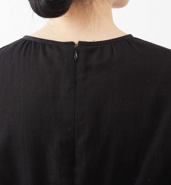 Liesse「ギャザーペプラムブラウス」|シャツ・ブラウス|