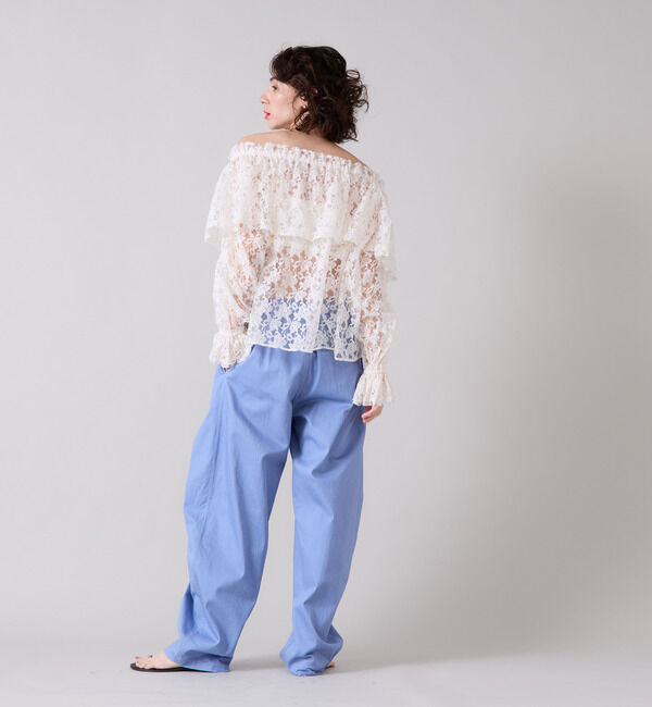 Liesse「フリルボヘミアンブラウス」|シャツ・ブラウス|