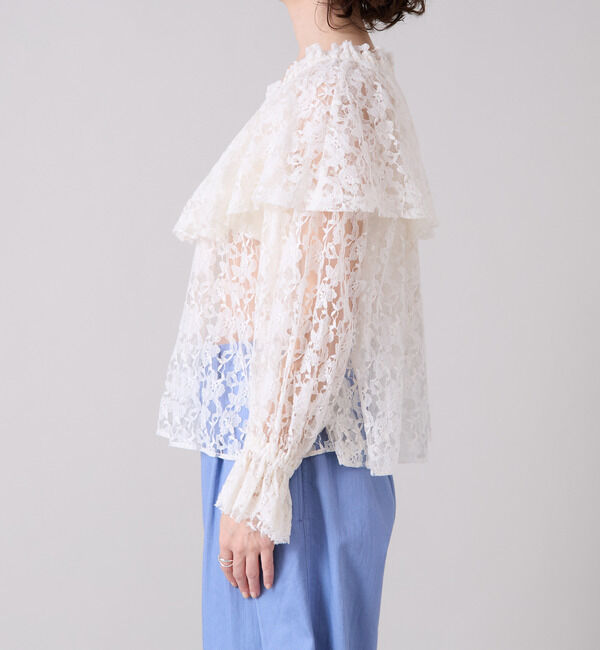 Liesse「フリルボヘミアンブラウス」|シャツ・ブラウス|